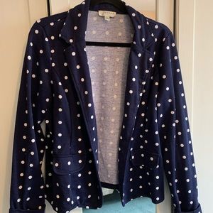 Polka Dot Blazer